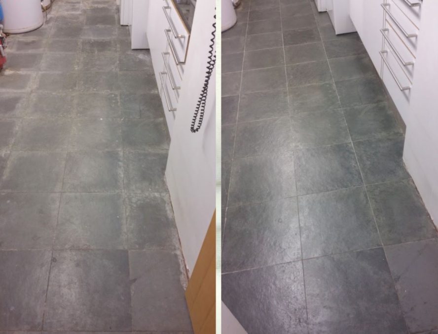 Clean And Seal A Natural Stone Floor, Slate Tile Sealer Remover