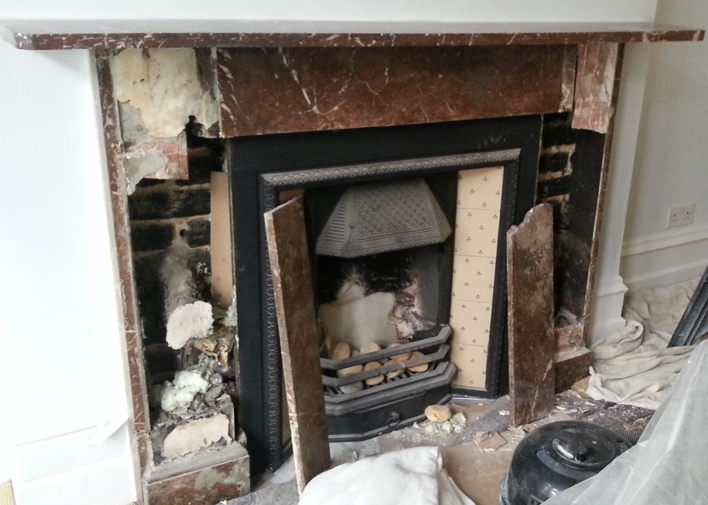 Restoring Marble Fireplaces, How To Remove A Marble Fireplace